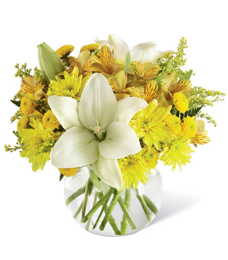 Flower Bouquet In Vase