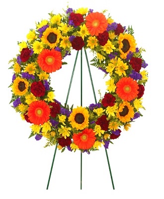 Funeral Wreath Flowers