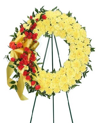 Floral Wreaths For Funerals