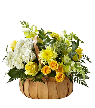 Funeral Basket Flower Arrangements